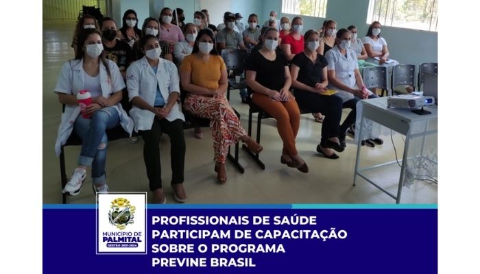 Palmital - Profissionais da Secretaria de Saúde participam de treinamento sobre o Programa Previne Brasil